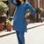 Women  Cotton V-Neck Puff Sleeves Kurta With Trouser