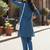 Women  Cotton V-Neck Puff Sleeves Kurta With Trouser