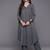 Empire Silk Crepe Kurta with Trousers