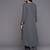 Empire Silk Crepe Kurta with Trousers