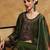Women Floral Yoke Design Regular Thread Work Kurta with Trousers & With Dupatta