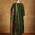 Women Floral Yoke Design Regular Thread Work Kurta with Trousers & With Dupatta