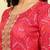 Bandhani Printed Beads & Stones Kurta With Trousers & Dupatta