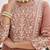 Ethnic Motifs Embroidered Thread Work Pure Cotton Kurta & Trousers With Dupatta
