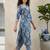 Women Floral Printed Regular Thread Work Pure Cotton Kurta with Trousers & With Dupatta
