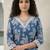 Women Floral Printed Regular Thread Work Pure Cotton Kurta with Trousers & With Dupatta