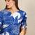 Floral Printed Notch Neck Straight Kurta With Trousers