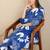 Floral Printed Notch Neck Straight Kurta With Trousers
