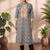 Women Printed Regular Mirror Work Kurta with trouser