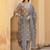 Women Floral Printed Regular Mirror Work Kurta with Trousers & With Dupatta