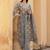 Women Floral Printed Regular Mirror Work Kurta with Trousers & With Dupatta