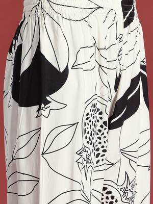 Floral Printed Kurta with Palazzos 4