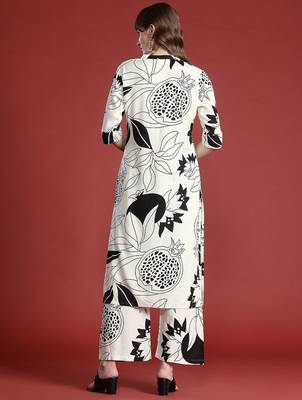 Floral Printed Kurta with Palazzos 6