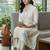 Women Ethnic Motifs Embroidered Regular Thread Work Kurta with Trousers