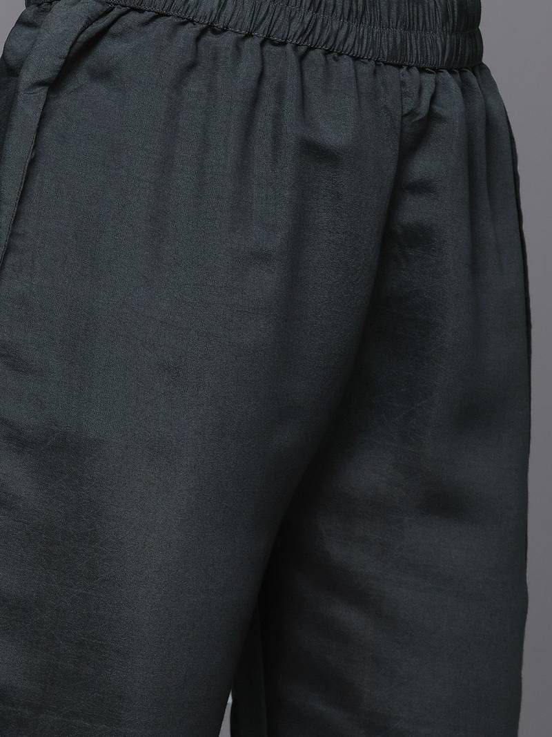 Women Ethnic Motifs Embroidered Kurta with Trousers & Dupatta