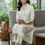 Women Ethnic Motifs Embroidered Regular Thread Work Kurta with Trousers