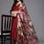 Women Maroon Ethnic Motifs Embroidered Kurta with Trousers & With Dupatta