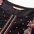 Plus Size Black Embroidered Straight Kurta Trousers With Dupatta Set