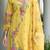 Women Floral Embroidered Regular Sequinned  Cotton Kurta with Trousers & With Dupatta
