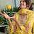 Women Floral Embroidered Regular Sequinned  Cotton Kurta with Trousers & With Dupatta