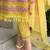 Women Floral Embroidered Regular Sequinned  Cotton Kurta with Trousers & With Dupatta
