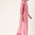 Women Pink Embroidered Mirror Work Kurta with Trousers