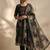Women Floral Printed Regular Chanderi Silk Kurta with Trousers & With Dupatta