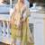 Women Floral Embroidered Regular Mirror Work Kurta with Trousers & Dupatta