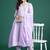 Ethnic Motifs Embroidered  Cotton Kurta with Trousers & Dupatta