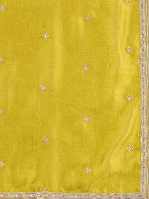 Women Embroidered Kurta with Trousers & Dupatta 4