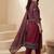 Women Ethnic Motifs Printed Mirror Work Pure Cotton Kurta & Trousers With Dupatta