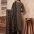 Women Ethnic Motifs Printed Regular Thread Work  Cotton Kurta with Trousers & With Dupatta