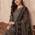 Women Ethnic Motifs Printed Regular Thread Work  Cotton Kurta with Trousers & With Dupatta