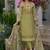 Women Embroidered Straight  Cotton Kurta Trousers With Dupatta set