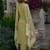 Women Embroidered Straight  Cotton Kurta Trousers With Dupatta set