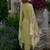 Floral Embroidered Mirror Work Pure Cotton Kurta With Trousers & Dupatta