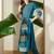 Women  Cotton Printed A-Line Kurta & Trousers