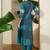 Women  Cotton Printed A-Line Kurta & Trousers