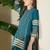 Women  Cotton Printed A-Line Kurta & Trousers