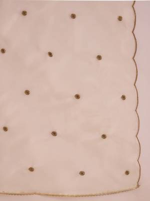 Ethnic Motifs Embroidered Straight Zari Liva Kurta with Trousers & Dupatta 7