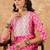 Ethnic Motifs Printed Straight Thread Work Kurta with Trousers