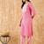Ethnic Motifs Printed Straight Thread Work Kurta with Trousers