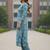 Women Floral Printed Regular  Cotton Kurta with Trousers & With Dupatta