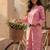 Women Floral Printed Regular  Cotton Kurta with Trousers & With Dupatta