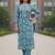 Women Floral Printed Regular  Cotton Kurta with Trousers & With Dupatta