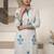 Women Printed Regular Kurta with Trousers