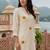 Women Floral Embroidered Regular Thread Work Pure Cotton Kurta with Palazzos