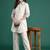 Ethnic Motifs Embroidered Thread Work Kurti with Trousers