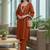Women Ethnic Motifs Embroidered Regular Thread Work Kurta with Trousers