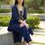 Women Regular Thread Work Kurta with Trousers